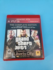 Grand Theft Auto IV -- Complete Edition (Sony PlayStation 3) NO MAP Or Manual 