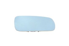 Image of Right exterior mirror glass (convex, heated, blue, large) fits: VW GOLF IV