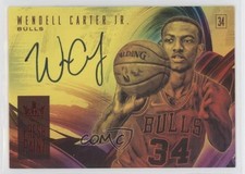 2018-19 Panini Court Kings Fresh Paint Ruby 24/49 Wendell Carter Jr Auto 0t30