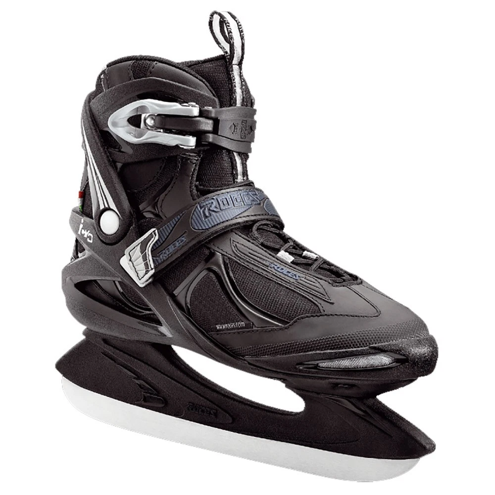 Patin à Glace Roces RFG 1 – Tige Synthétique Avec Renforts Moulés, Lame Acier Carbone – Pour Femme, Loisir Ou Hockey