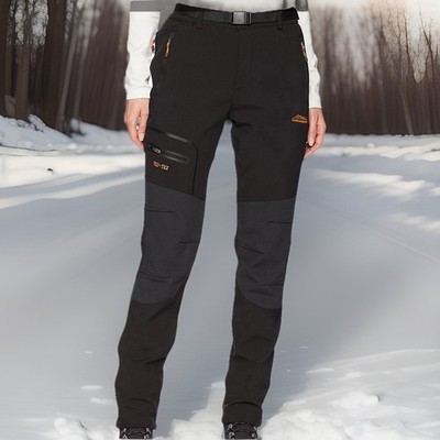 Ben boy Women s Outdoor Waterproof Windproof Snow Ski Hiking Pants  Gray Size M