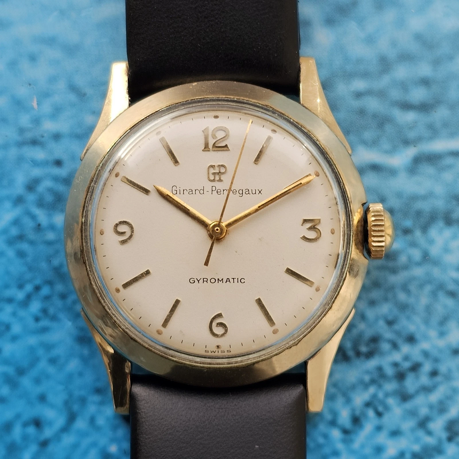 Girard Perregaux — Vintage Girard Perregaux Gyromatic Automatic Men's Wristwatch
