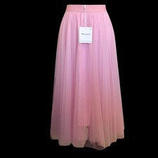 NWT Pink Net Ballet Core Midi Skirt XL