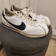 Nike Cortez Mens Sneakers Black/White Size 13