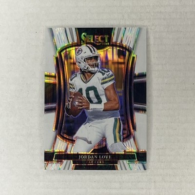 2025 Panini Select - JORDAN LOVE #168 Premier Level WHITE SHOCK PRIZM /799  