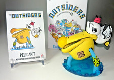 KIDROBOT THE OUTSIDERS PELICAN'T PELICAN JOE LEDBETTER DESIGNER ART TOY