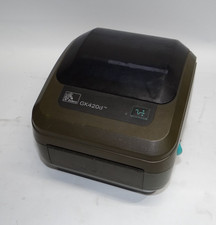 Zebra GK420D Direct Thermal Printer NO Power Adapter - Heavy Wear