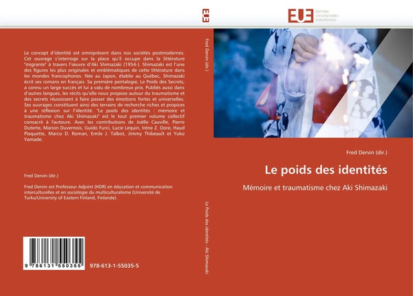 Fred Dervin (Dir. | Le Poids Des IdentitéS | Taschenbuch | FranzöSisch (2010)-image