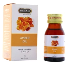 Hemani AMBER Oil, Natural Oil for Aromatherapy & Skin Care / زيت العنبر