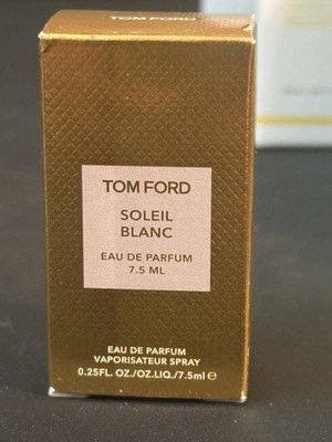Tom Ford Soleil Blanc Eau De Parfum Travel Size Mini .25 FL OZ/7.5ML NEW NIB