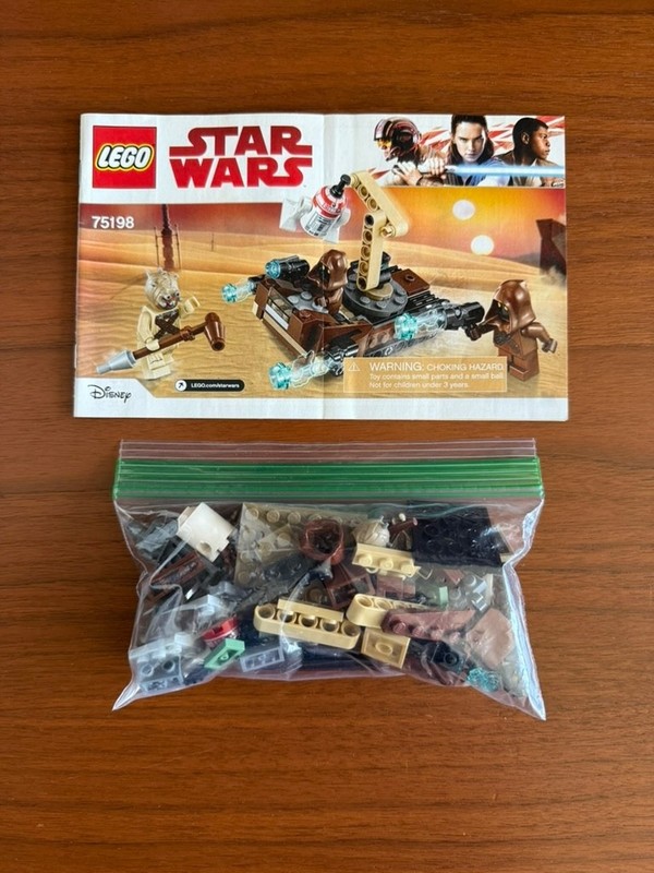 LEGO Star Wars: Tatooine Battle Pack (75198), Used, Complete, No Box