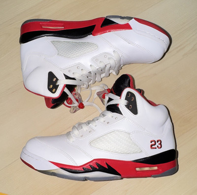 2013 Air Jordan 5 Retro  Fire Red