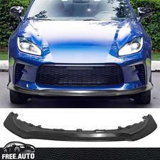 Fits 22-26 Toyota GR86 Coupe 2DR IK6 Style Unpainted Front Bumper Lip Spoiler PU