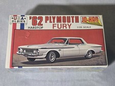 Vintage 125 Jo-han 62 Plymouth Fury Hardtop No. C-3562 Factory Sealed 1970s