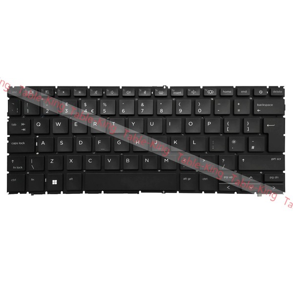 UK Englisch Mit Backlit Tastatur FüR HP Elitebook 830 G9/830 G10/835 G9/835 G10-image