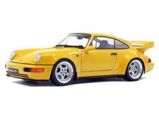 Porsche 911 964 3.8 RS 1990 yellow diecast modelcar S1803401 Solido 1:18