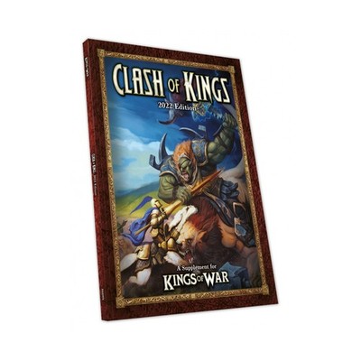 Mantic Kings of War 28mm Clash of Kings - Rulebook (2022 Ed) EX