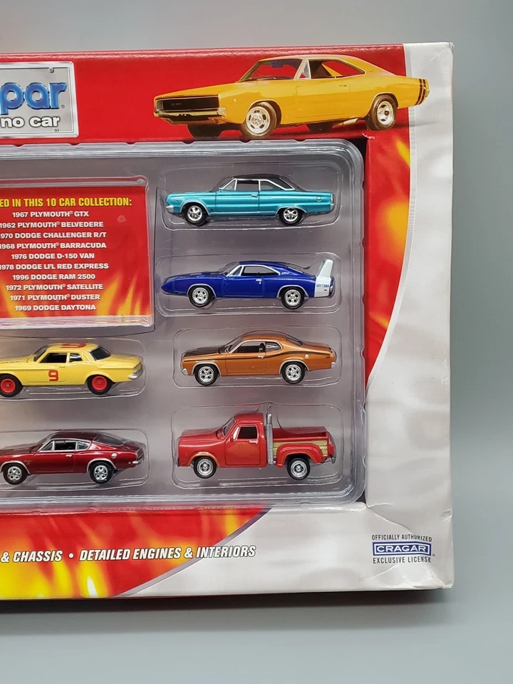 JOHNNY LIGHTNING  Mopar or No Car 10 Cars SET Dodge Lil Red Express, Plymouth  - Image 3 of 4