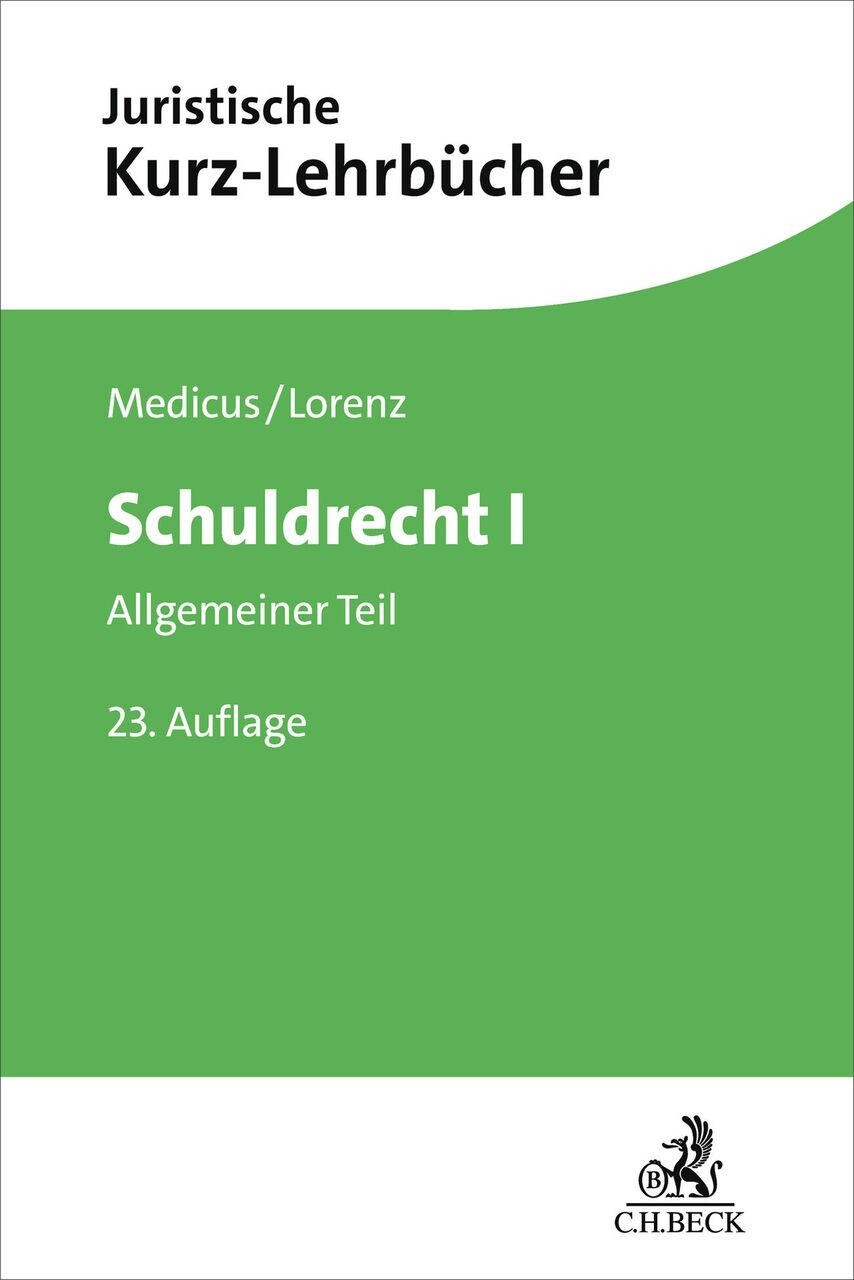 Schuldrecht I Dieter Medicus