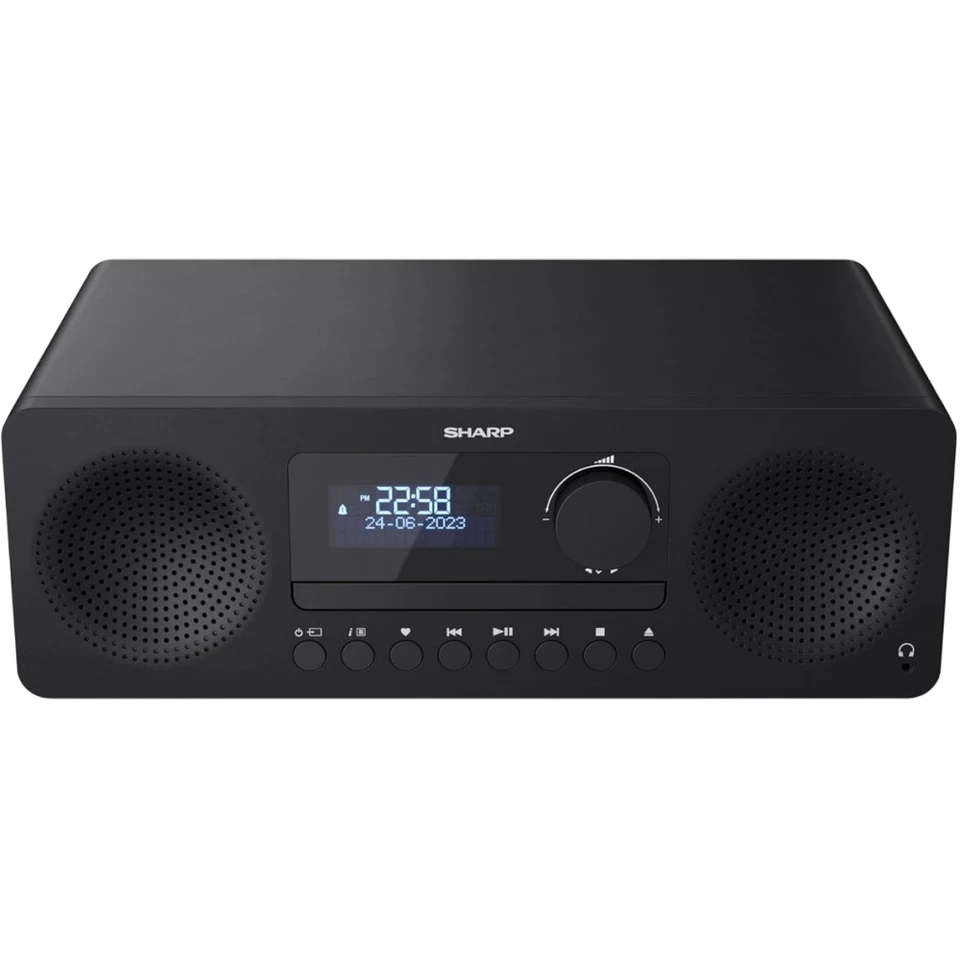 Sharp XL-B720D DAB/DAB+ All-in-One Hi-Fi-System schwarz Hifi-Anlage, CD-Player - Bild 3 von 4