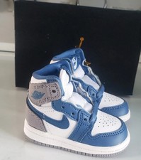 Jordan 1 Retro high Og Td Blue White Cement Size 3c