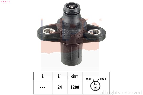 1X EPS 1.953.112 Sensor Nockenwellenposition FüR Mercedes-Benz Daewoo Puch Ssang-image