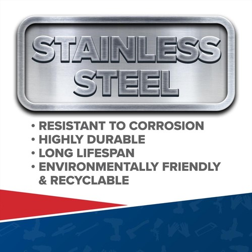 Sealey Stainless Steel Corner Worktop for Modular Corner Floor Cabinet 0.93m - Afbeelding 5 van 5