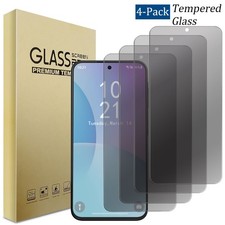 4Pcs Privacy Tempered Glass Screen Protector For Samsung Galaxy A52 A54 A36 A56