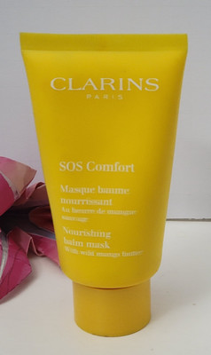 CLARINS SOS Comfort Nourishing Balm Mask 2.3 fl oz with Mango Butter unboxed