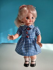 "RATTI" Bambola vintage, vinile, anni 70, altezza 37 cm.