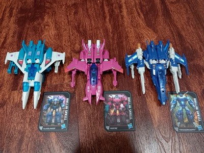 Transformers Titans Return Misfire Slugslinger Triggerhappy Complete