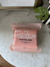 INH Hair Rollers Volumizing Set 12 pc Self Grip Ceramic Thermal Rollers w Clips