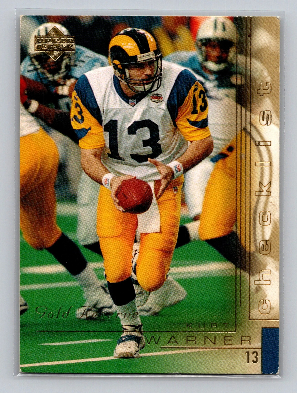 Kurt Warner 225 Gold Reserve NM Sports Card