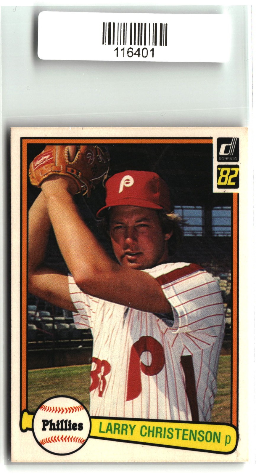Larry Christenson 1982 Donruss #219