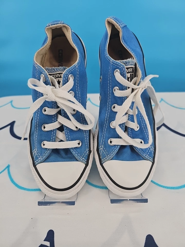 Zapatillas bajas Converse Chuck Taylor All Star azules juveniles talla 2 Foto 2 de 4