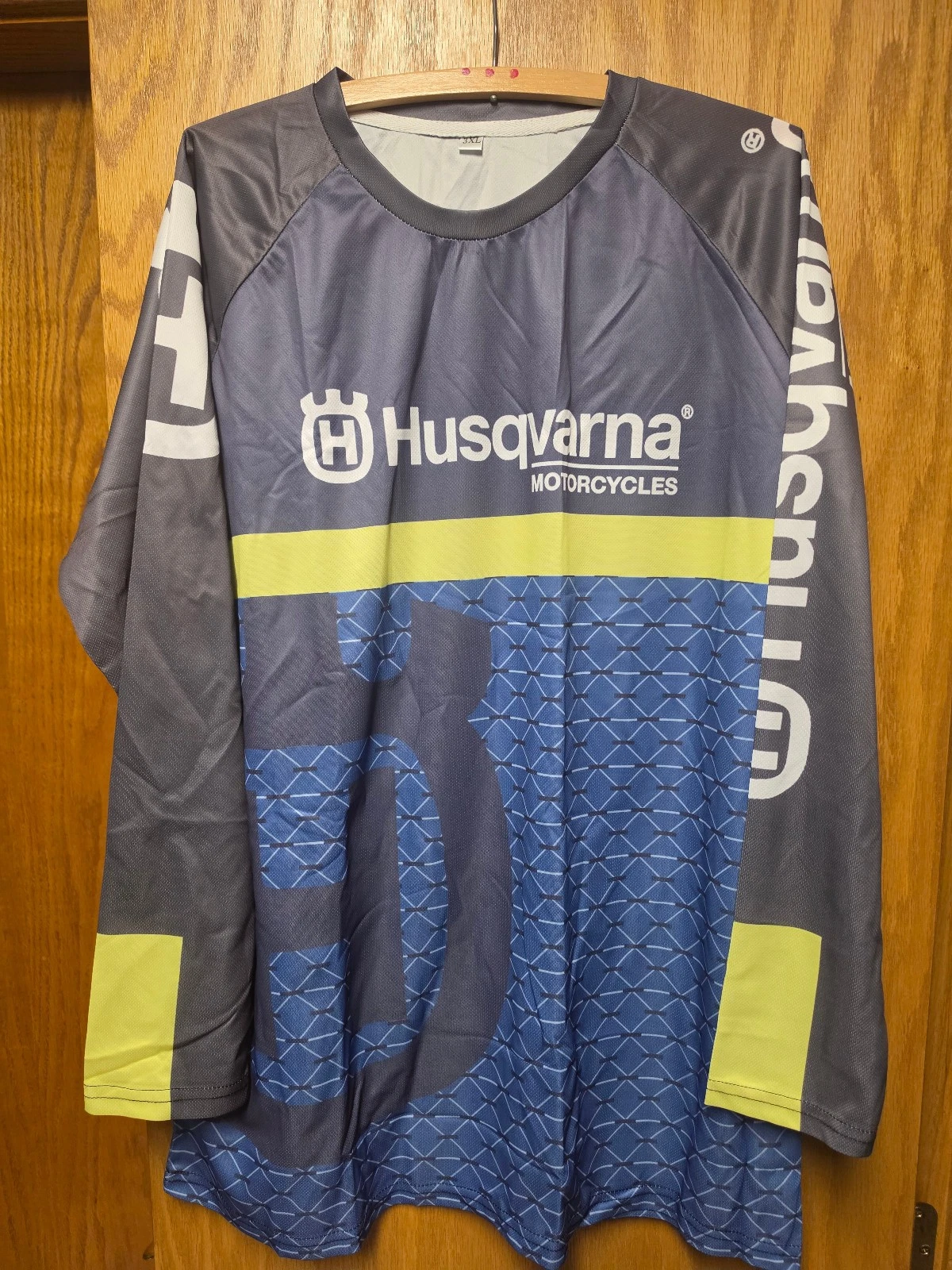 Husqvarna Motorcycle Long Sleeve Shirt Jersey Enduro MTB Motocross
Opens in a new window or tab