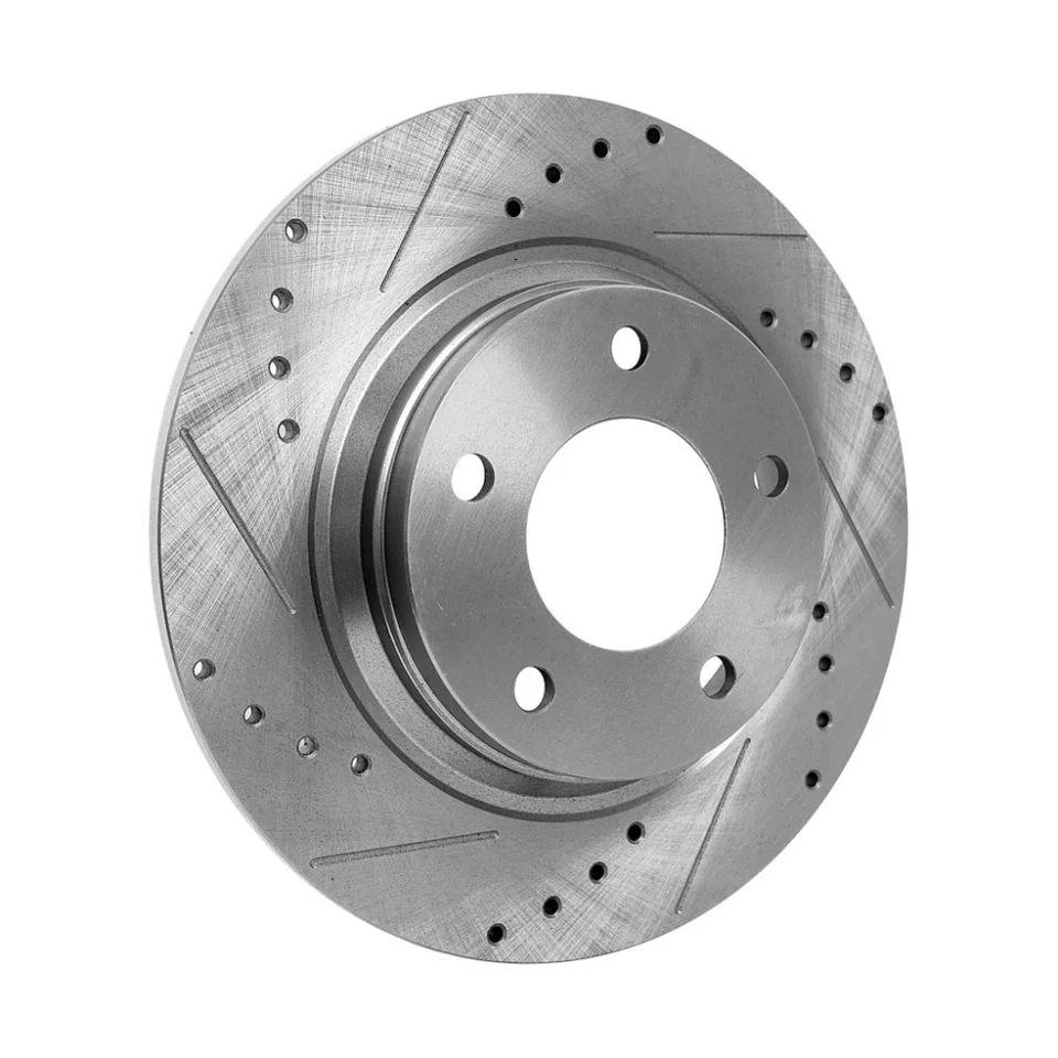 For Mazda 626 1998-2002 Brake Disc Driver or Passenger Side Rear | Single Piece - Image 2 of 4