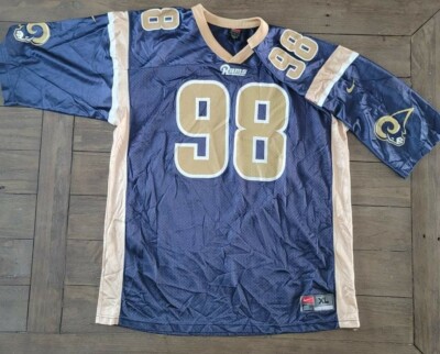 Vintage Nike St. Louis Rams Grant Wistrom #98 Authentic