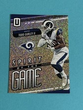 2019 Panini Unparalleled Todd Gurley II Spirit Of The Game #SG-TG LA Rams (C)