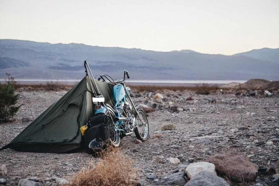 SVAROG Inglaterra Oldschool Chopper Motociclista Motocicleta Tienda Gypsy Soul 2 Foto 3 de 4