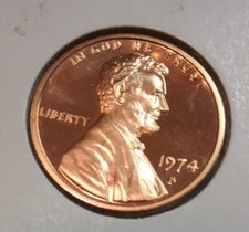 1974 Lincoln Memorial Cent  S - PROOF