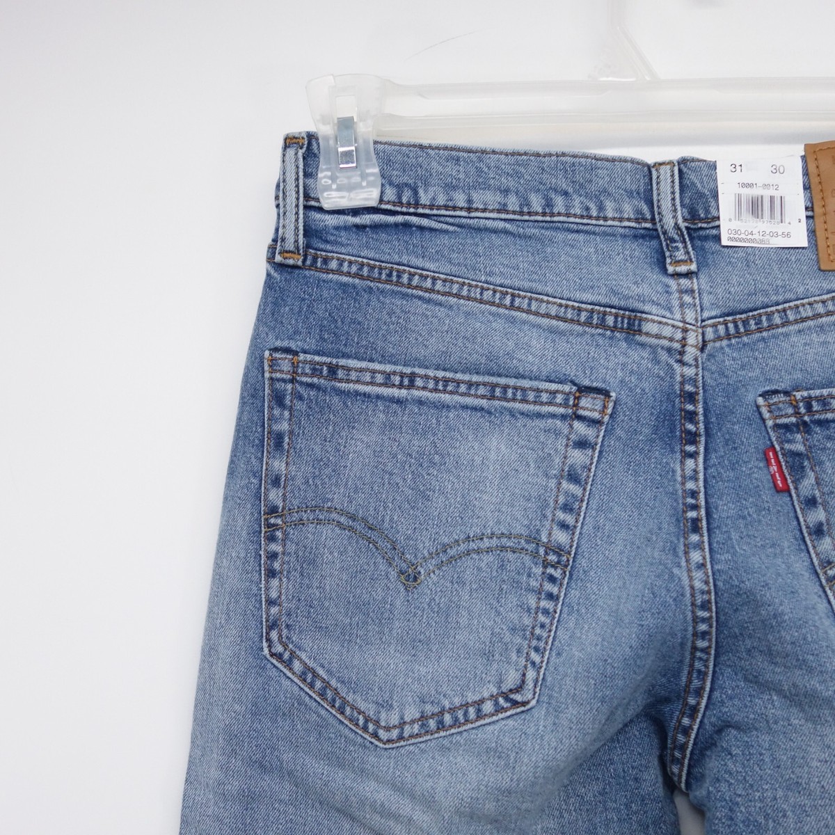 Levi's Mens Stonewash Blue Premium Stretch Skinny Taper Fit Denim