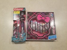 Colgate Monster High Powered Toothbrush 4.6 Oz Toothpaste Set,  Lip Balm 8