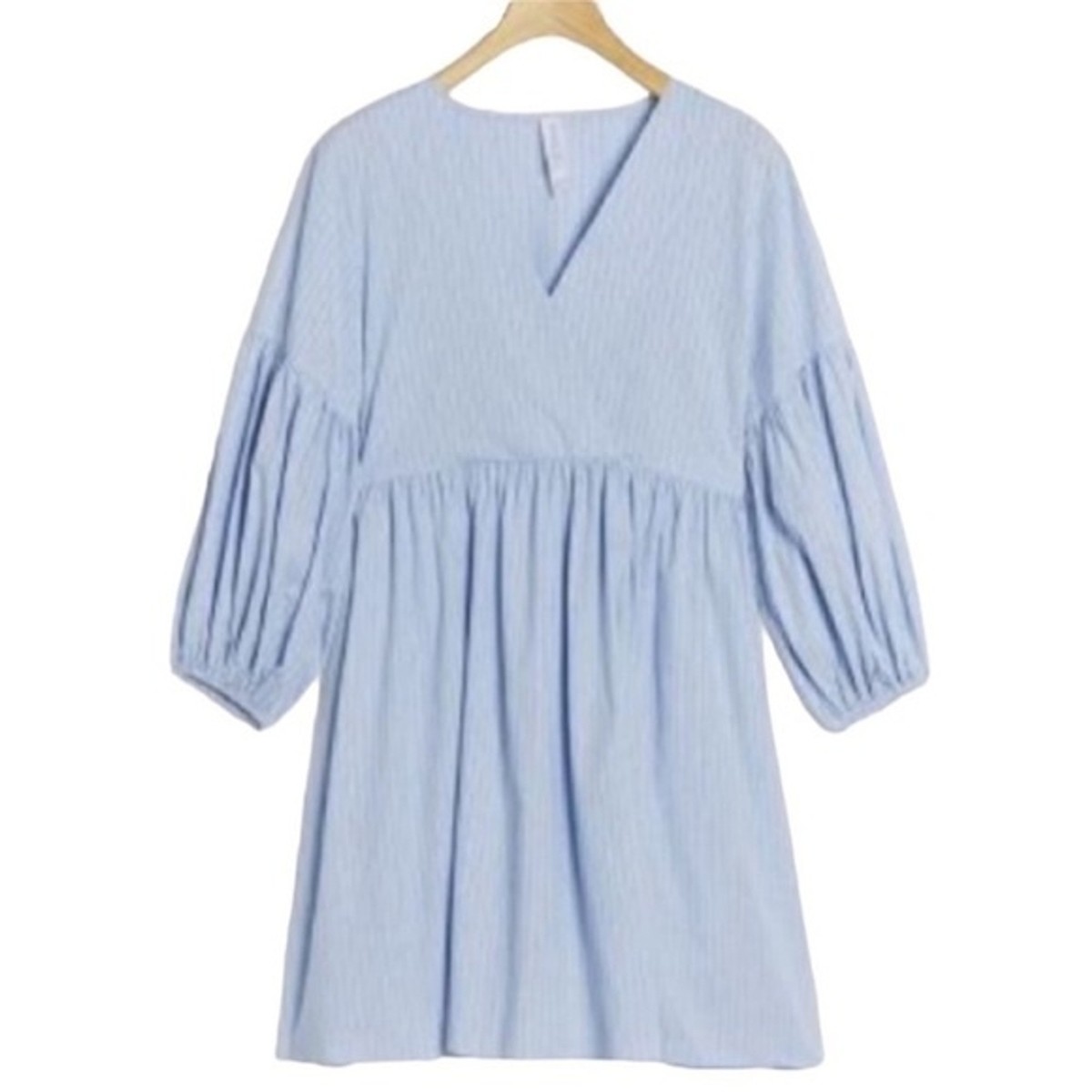 anthropologie blue motif dress Anthropologie Ambra Tunic Dress XS Blue Striped Spring Summer Casual