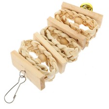 Cockatiel Chew Toys Natural Parrot Bird Beak Chewing Train Balance