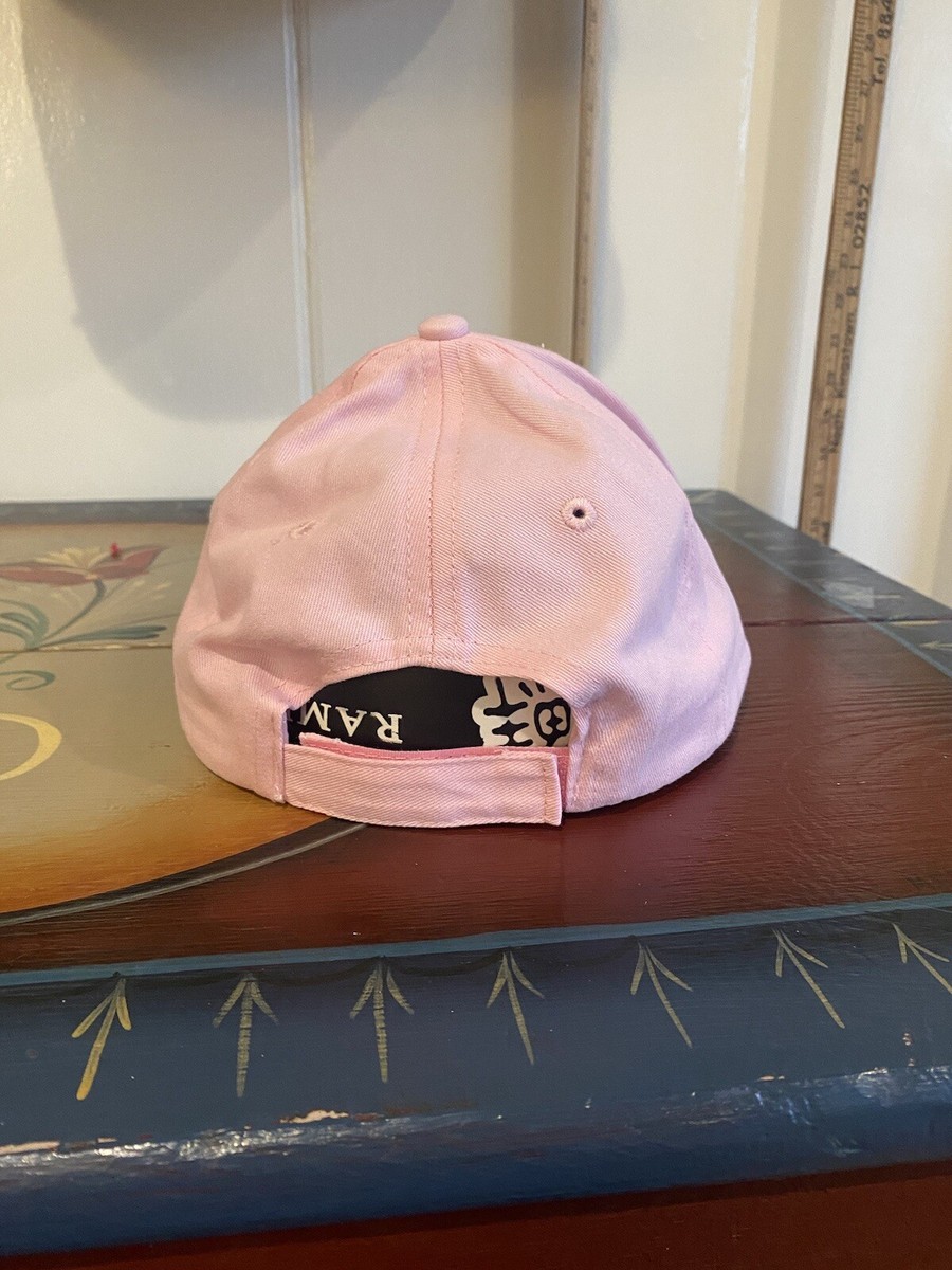Hat Cap Benny's store pink adjustable structured panel hook loop