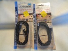 PHILMORE 45-5206 LIGHTED TOSLINK DIGITAL AUDIO OPTICAL CABLE PAIR 2 6' FEET