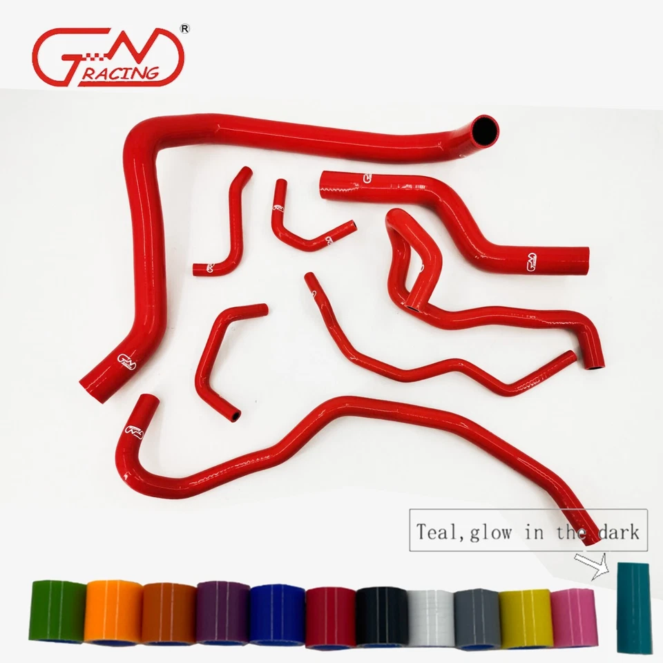 Fit Honda Accord CD5 CD7 CD9 F22B MK6 94-97 Silicone Radiator Coolant Hoses Kit - Image 2 of 4