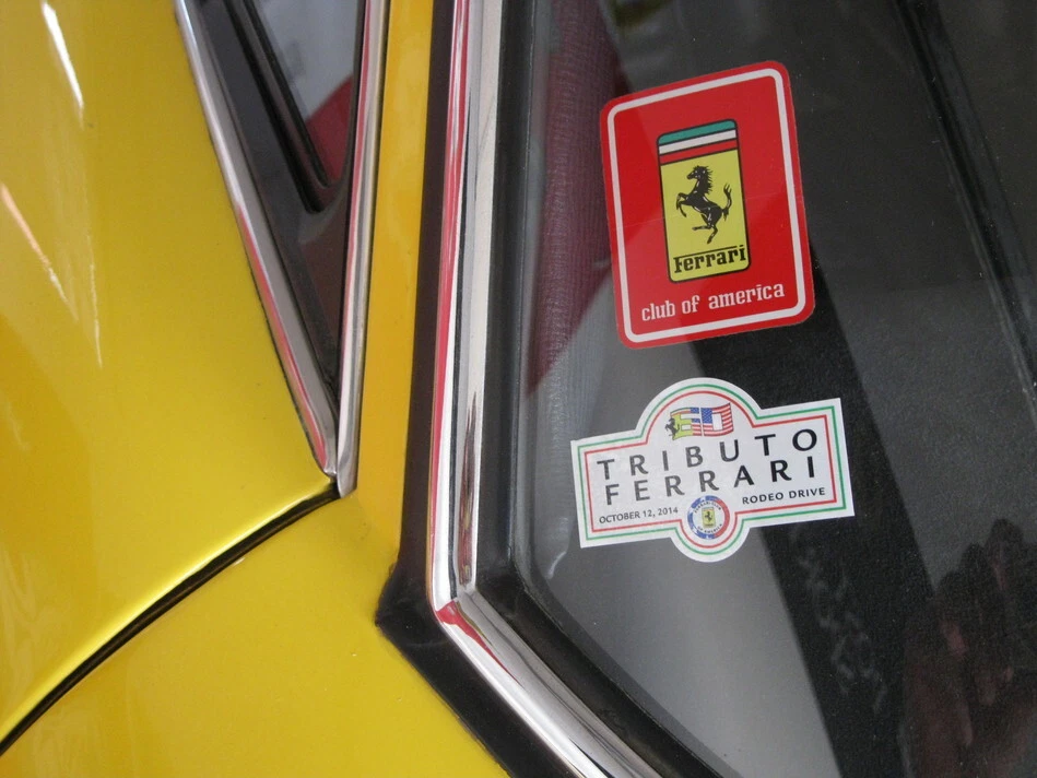 Calcomanía Ferrari Tributo 195 250 275 308 365 328 Enzo Dino Daytona Testarossa pequeña Foto 2 de 2