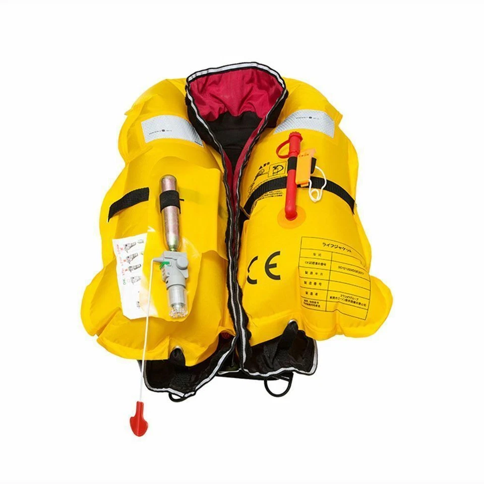 A/M-33 Automatic + Manual Inflatable Life Jacket Lifevest PFD Premium Quality - Image 4 of 4